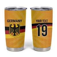 Custom Germany Heritage Eagle Tumbler Cup German Eagle with Flag Design - Wonder Print Shop