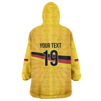 Custom Germany Heritage Eagle Wearable Blanket Hoodie German Eagle with Flag Design - Wonder Print Shop