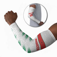 Custom Morocco Football Arm Sleeves Road To Football Glory - Wonder Print Shop
