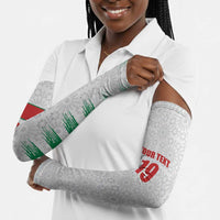 Custom Morocco Football Arm Sleeves Road To Football Glory - Wonder Print Shop