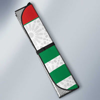 Custom Morocco Football Auto Sun Shade Road To Football Glory - Wonder Print Shop
