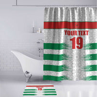 Custom Morocco Football Bathroom Set Road To Football Glory - Wonder Print Shop