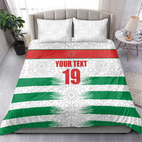 Custom Morocco Football Bedding Set Road To Football Glory - Wonder Print Shop