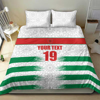 Custom Morocco Football Bedding Set Road To Football Glory - Wonder Print Shop