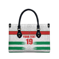 Custom Morocco Football Leather Bag Road To Football Glory - Wonder Print Shop