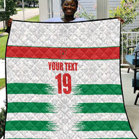 Custom Morocco Football Quilt Road To Football Glory - Wonder Print Shop