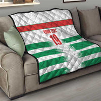 Custom Morocco Football Quilt Road To Football Glory - Wonder Print Shop
