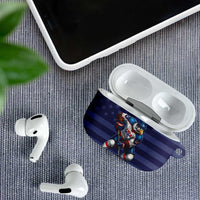 USA Ice Hockey AirPods Case United States Eagle Mascot Style