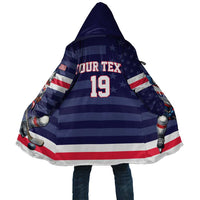 Custom USA Ice Hockey Cloak United States Eagle Mascot Style