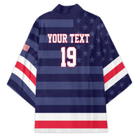 Custom USA Ice Hockey Kimono United States Eagle Mascot Style