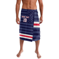 Custom USA Ice Hockey Lavalava United States Eagle Mascot Style