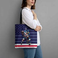 USA Ice Hockey Tote Bag United States Eagle Mascot Style