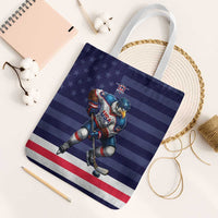 USA Ice Hockey Tote Bag United States Eagle Mascot Style