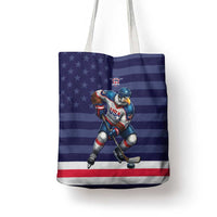 USA Ice Hockey Tote Bag United States Eagle Mascot Style
