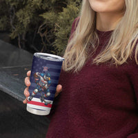 Custom USA Ice Hockey Tumbler Cup United States Eagle Mascot Style