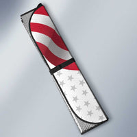 USA Ice Hockey Auto Sun Shade Eagle Mascot Stars and Stripes Design