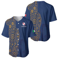 Italy Campania Baseball Jersey Vietri Sul Mare Tile With Pompeii Ruins - Wonder Print Shop