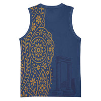 Italy Campania Basketball Jersey Vietri Sul Mare Tile With Pompeii Ruins - Wonder Print Shop