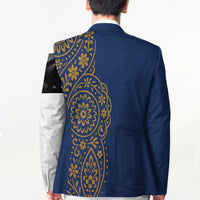 Italy Campania Blazer Vietri Sul Mare Tile With Pompeii Ruins - Wonder Print Shop