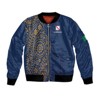 Italy Campania Bomber Jacket Vietri Sul Mare Tile With Pompeii Ruins - Wonder Print Shop