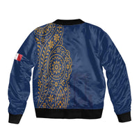 Italy Campania Bomber Jacket Vietri Sul Mare Tile With Pompeii Ruins - Wonder Print Shop