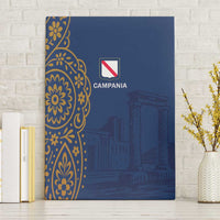 Italy Campania Canvas Wall Art Vietri Sul Mare Tile With Pompeii Ruins - Wonder Print Shop