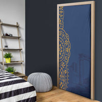 Italy Campania Door Cover Vietri Sul Mare Tile With Pompeii Ruins - Wonder Print Shop