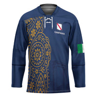 Italy Campania Hockey Jersey Vietri Sul Mare Tile With Pompeii Ruins - Wonder Print Shop