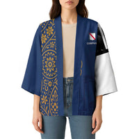 Italy Campania Kimono Vietri Sul Mare Tile With Pompeii Ruins - Wonder Print Shop