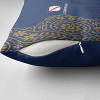 Italy Campania Pillow Cover Vietri Sul Mare Tile With Pompeii Ruins - Wonder Print Shop