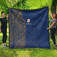 Italy Campania Quilt Vietri Sul Mare Tile With Pompeii Ruins - Wonder Print Shop