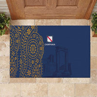 Italy Campania Rubber Doormat Vietri Sul Mare Tile With Pompeii Ruins - Wonder Print Shop