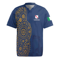 Italy Campania Rugby Jersey Vietri Sul Mare Tile With Pompeii Ruins - Wonder Print Shop