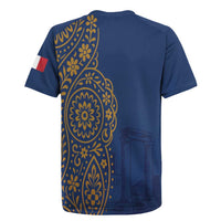 Italy Campania Rugby Jersey Vietri Sul Mare Tile With Pompeii Ruins - Wonder Print Shop