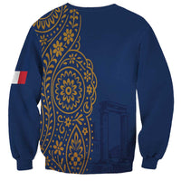 Italy Campania Sweatshirt Vietri Sul Mare Tile With Pompeii Ruins - Wonder Print Shop