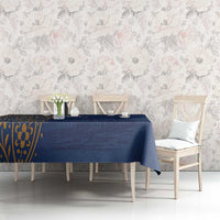 Italy Campania Tablecloth Vietri Sul Mare Tile With Pompeii Ruins - Wonder Print Shop