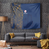 Italy Campania Tapestry Vietri Sul Mare Tile With Pompeii Ruins - Wonder Print Shop