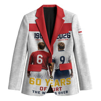 Custom England Football 60 Year Legacy Blazer 1966 Legends Then 2026 Legends Now