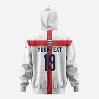 Custom England Football 60 Year Legacy Hoodie 1966 Legends Then 2026 Legends Now