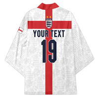 Custom England Football 60 Year Legacy Kimono 1966 Legends Then 2026 Legends Now