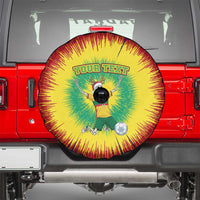 Personalized Lithuania Christmas Tie Dye Spare Tire Cover Skeleton Soccer Goal Celebration Santa Hat - Wonder Print Shop