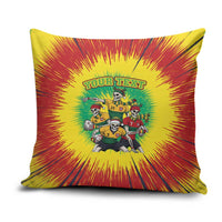 Personalized Lithuania Christmas Pillow Cover Skeleton Rugby Tie Dye Vintage - Wonder Print Shop