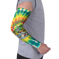 Tie-Dye Skeleton Surfing Lithuania Arm Sleeves It’s 5 O’Clock Somewhere - Wonder Print Shop