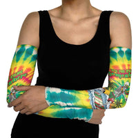 Tie-Dye Skeleton Surfing Lithuania Arm Sleeves It’s 5 O’Clock Somewhere - Wonder Print Shop