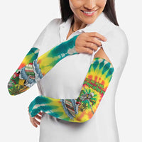 Tie-Dye Skeleton Surfing Lithuania Arm Sleeves It’s 5 O’Clock Somewhere - Wonder Print Shop