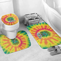 Tie-Dye Skeleton Surfing Lithuania Bathroom Set It’s 5 O’Clock Somewhere - Wonder Print Shop