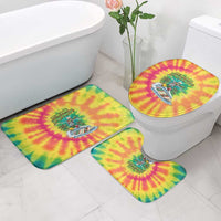 Tie-Dye Skeleton Surfing Lithuania Bathroom Set It’s 5 O’Clock Somewhere - Wonder Print Shop