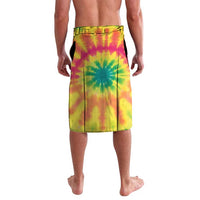 Tie-Dye Skeleton Surfing Lithuania Lavalava It’s 5 O’Clock Somewhere - Wonder Print Shop