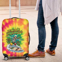 Tie-Dye Skeleton Surfing Lithuania Luggage Cover It’s 5 O’Clock Somewhere - Wonder Print Shop