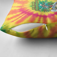 Tie-Dye Skeleton Surfing Lithuania Pillow Cover It’s 5 O’Clock Somewhere - Wonder Print Shop